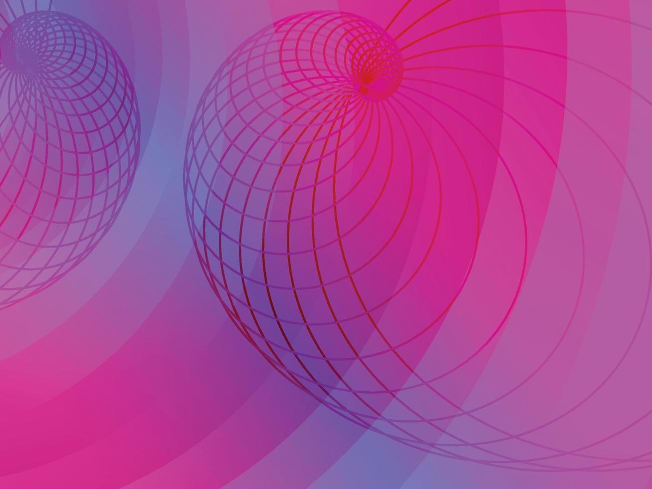 Abstract Bend Gradient Background vector