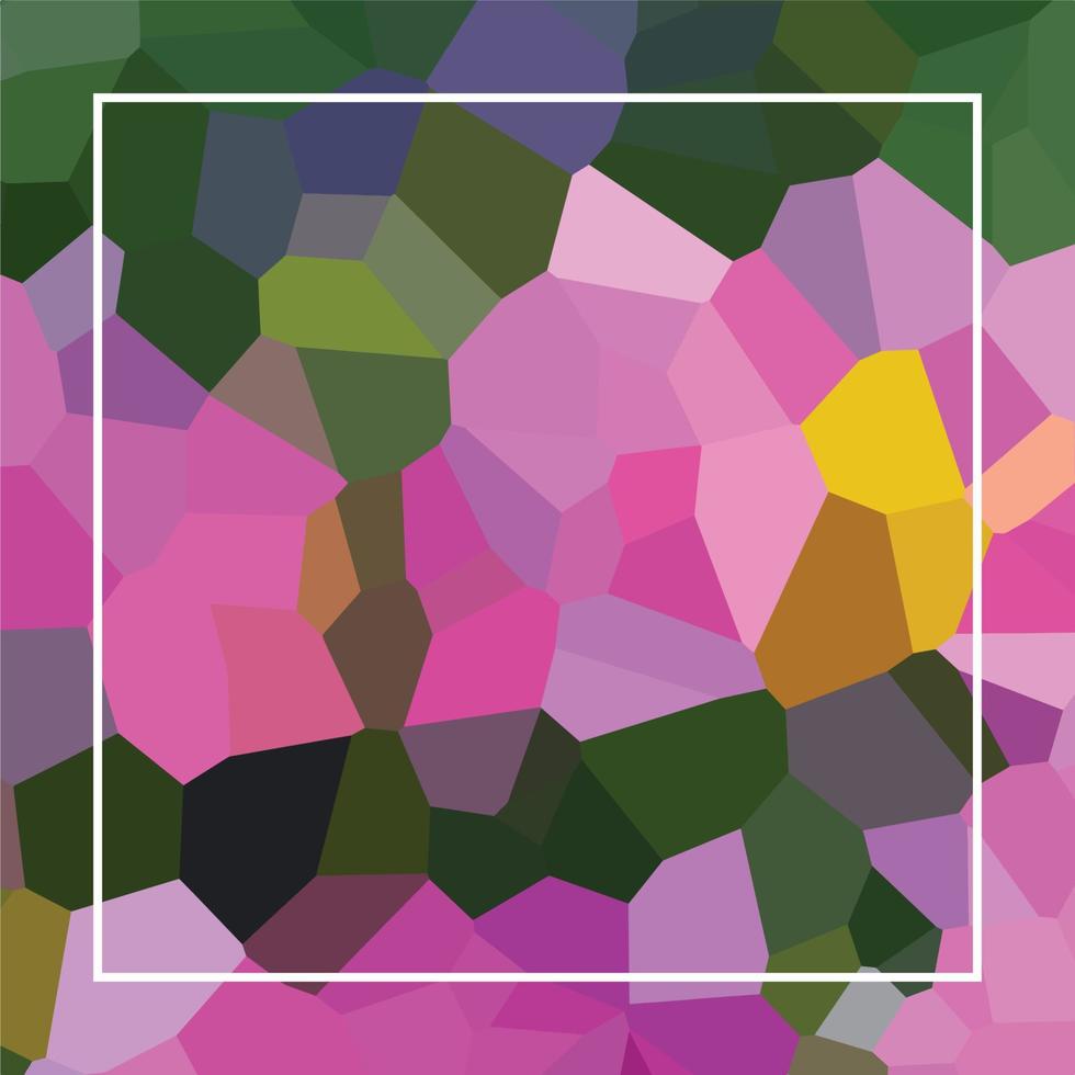 Abstract crystal background vector