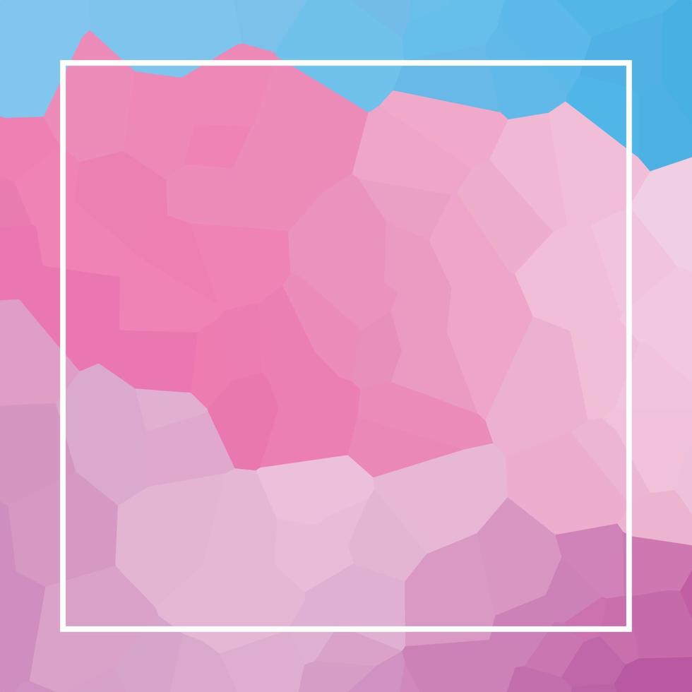 Abstract crystal background vector
