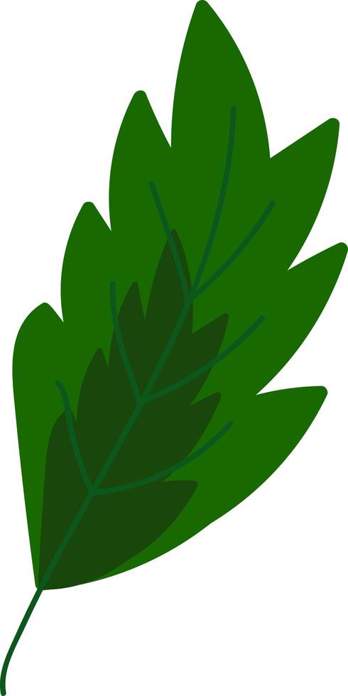 Growing tree green leaf garden eco nature vector
