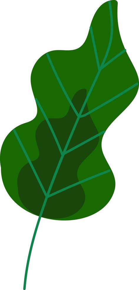 Growing tree green leaf garden eco nature vector