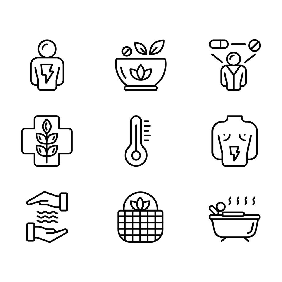 Alternative Line icons Sets 3552676 Vector Art at Vecteezy