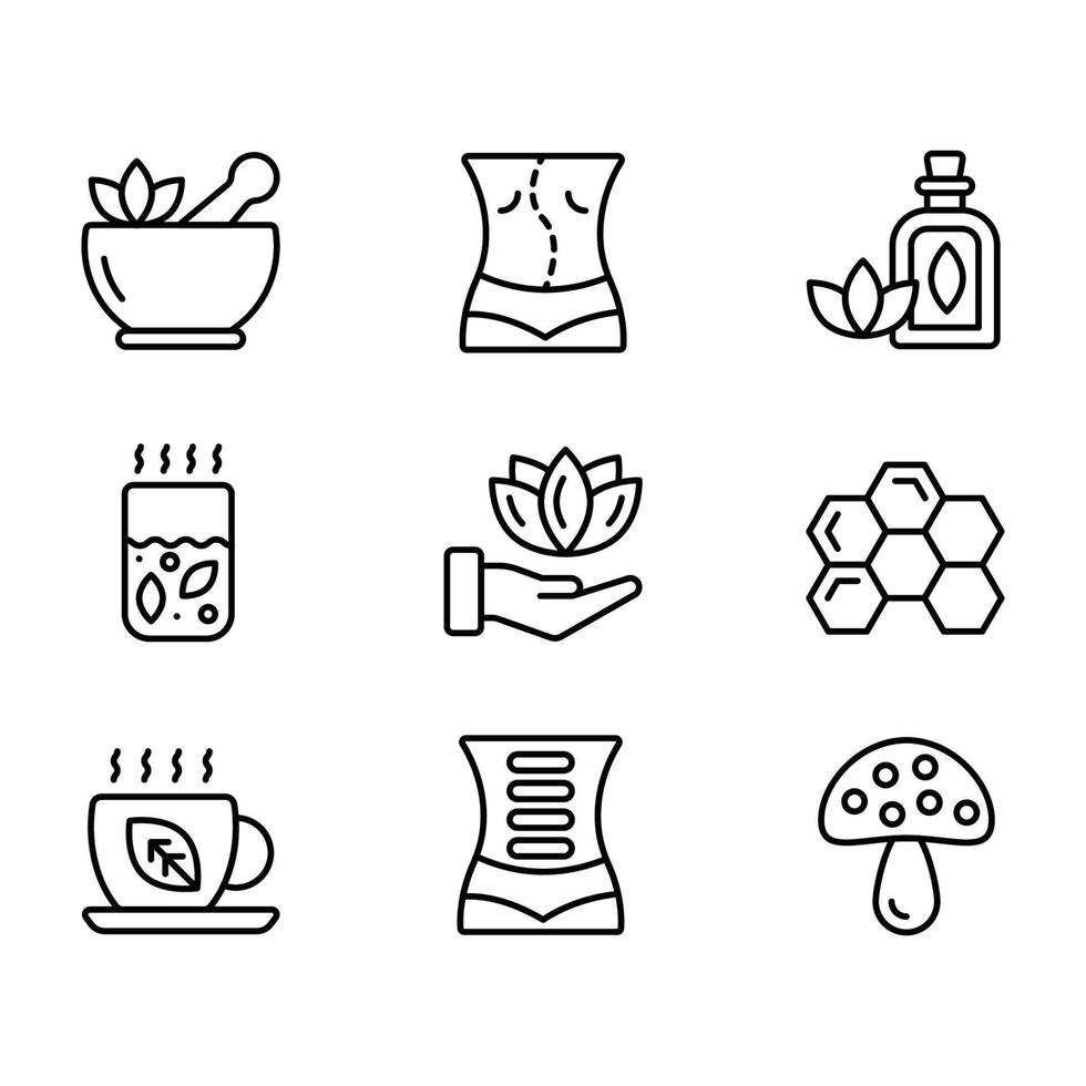 Alternative Line icons Sets 3552679 Vector Art at Vecteezy