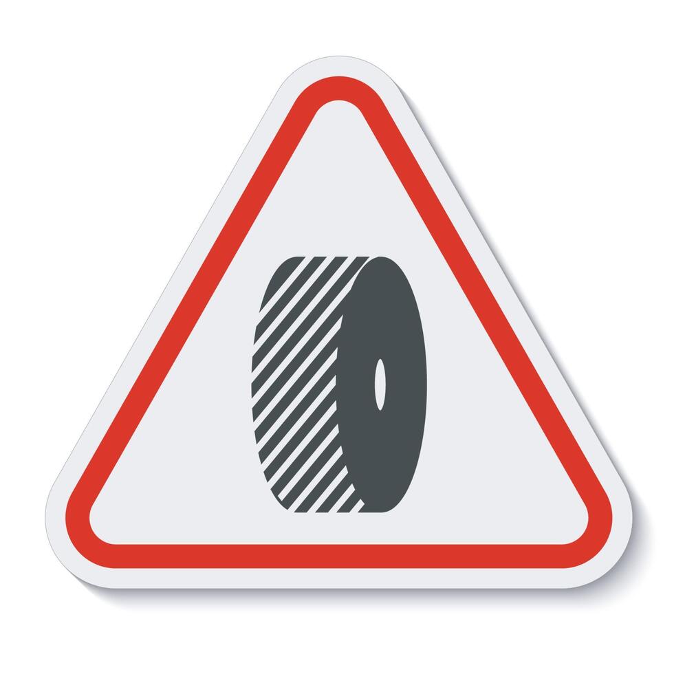 Do Not Change Grinding Wheels Symbol Sign Isolate on White Background,Vector Illustration vector