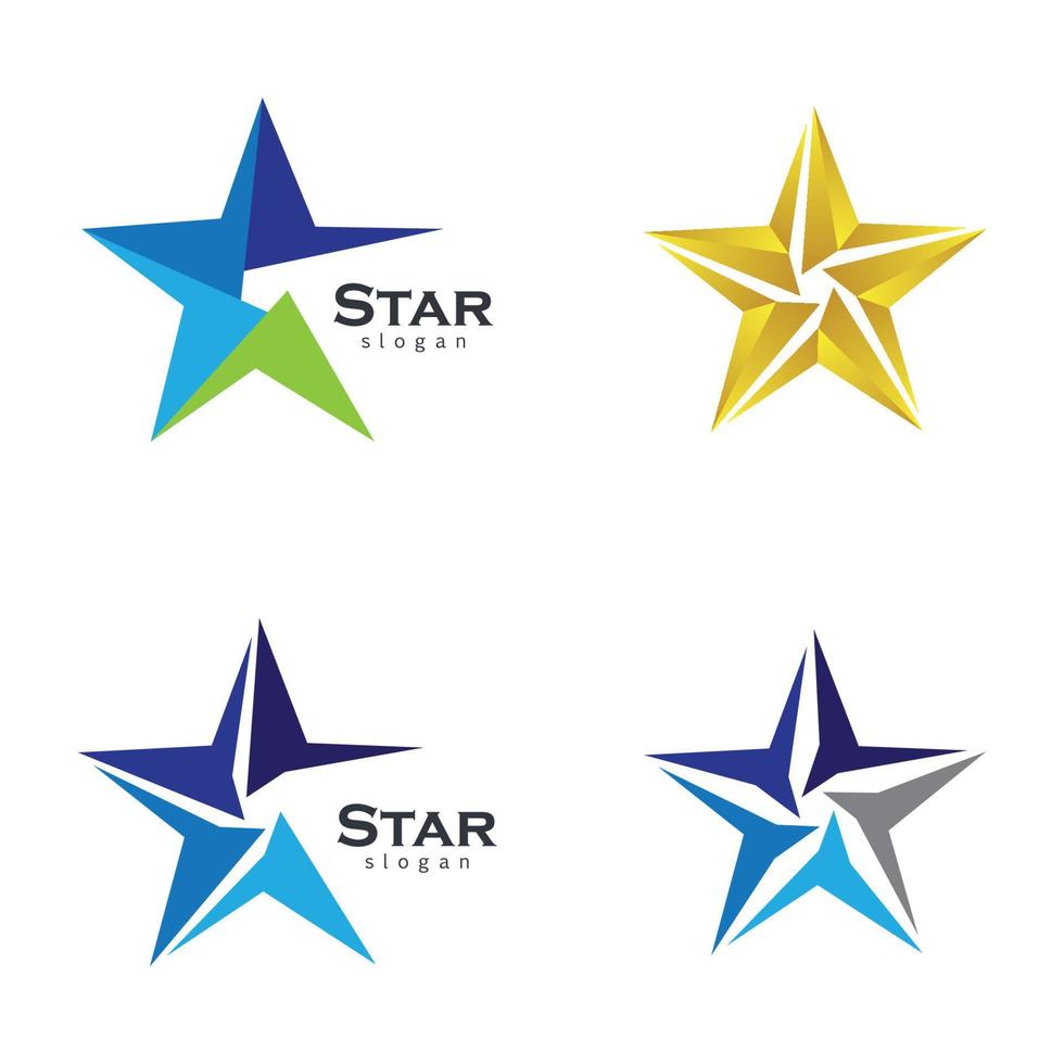 Star logo images vector
