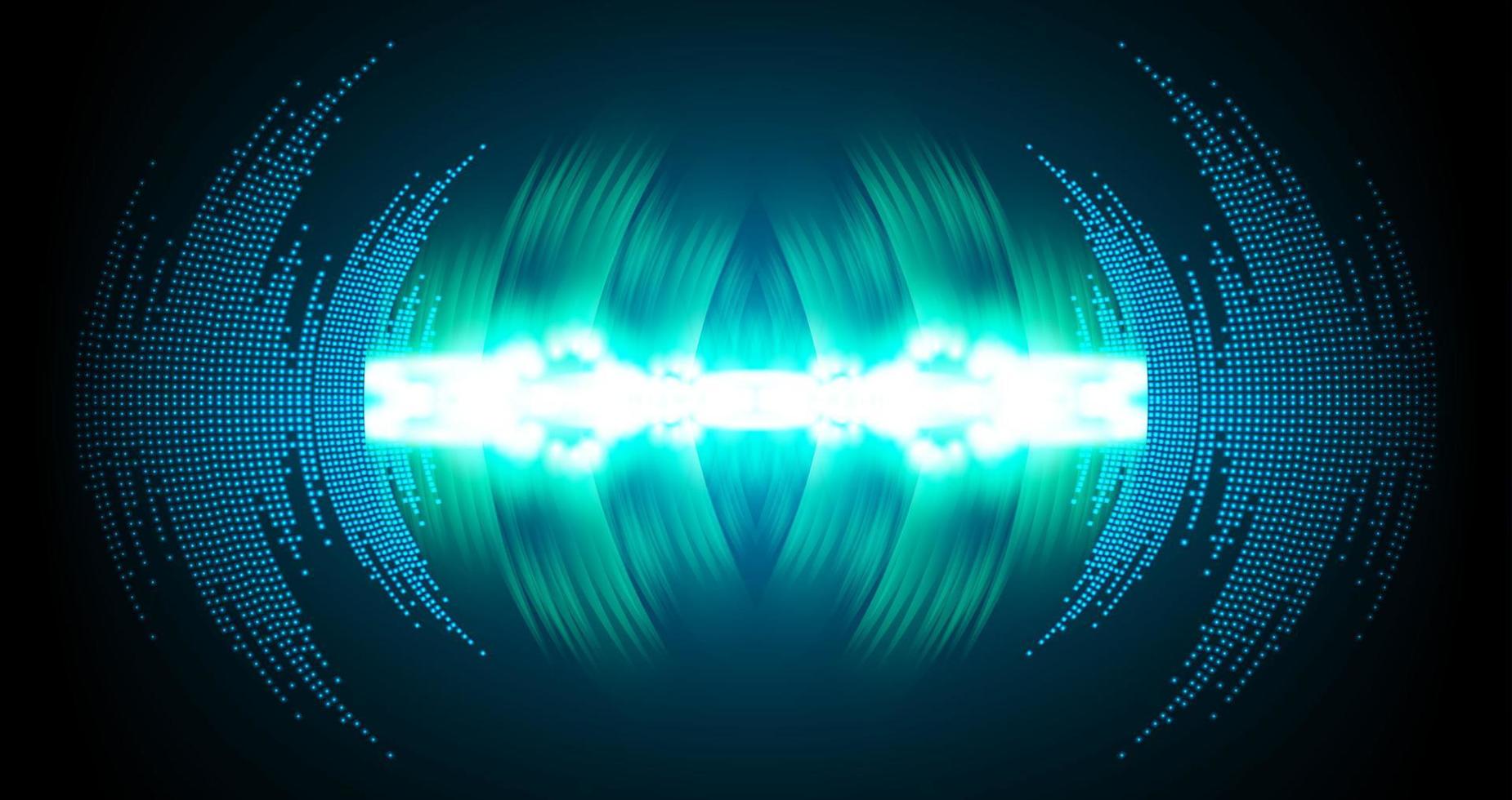 Sound waves oscillating dark light vector
