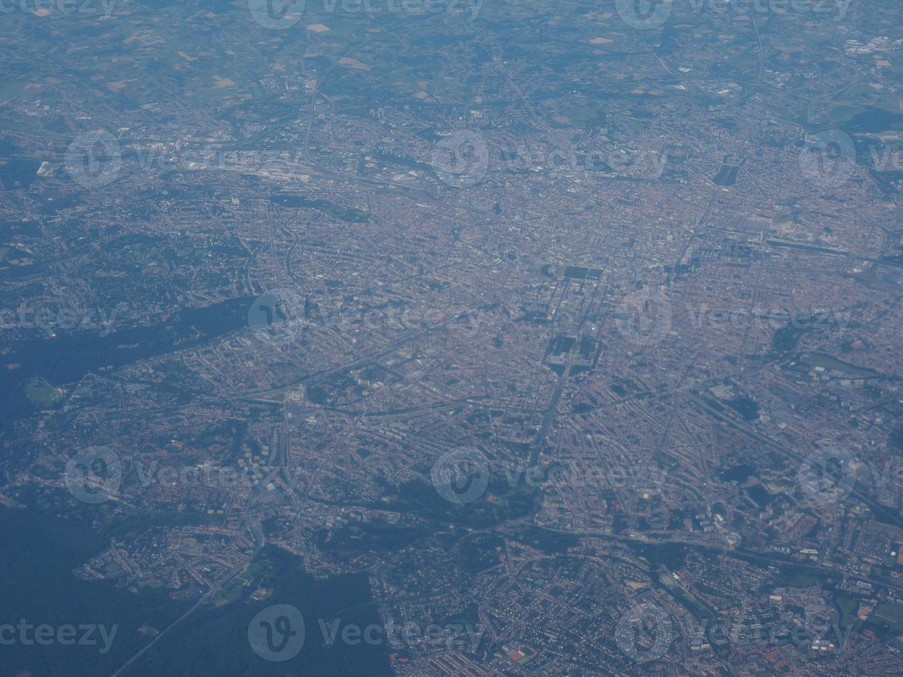 Aerial view of Belgium photo