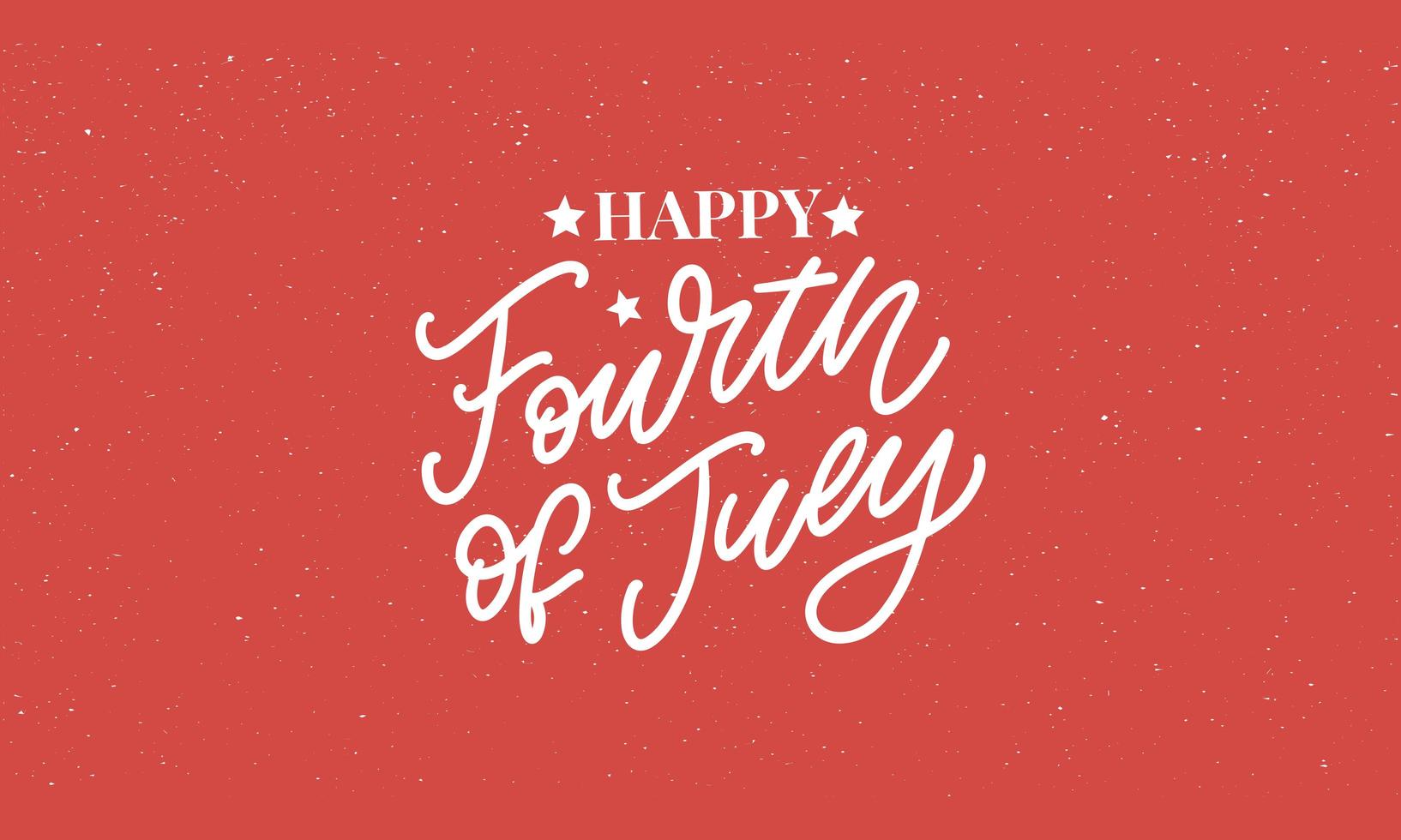 Fourth 4 of July stylish american independence day design Fourth of July vector