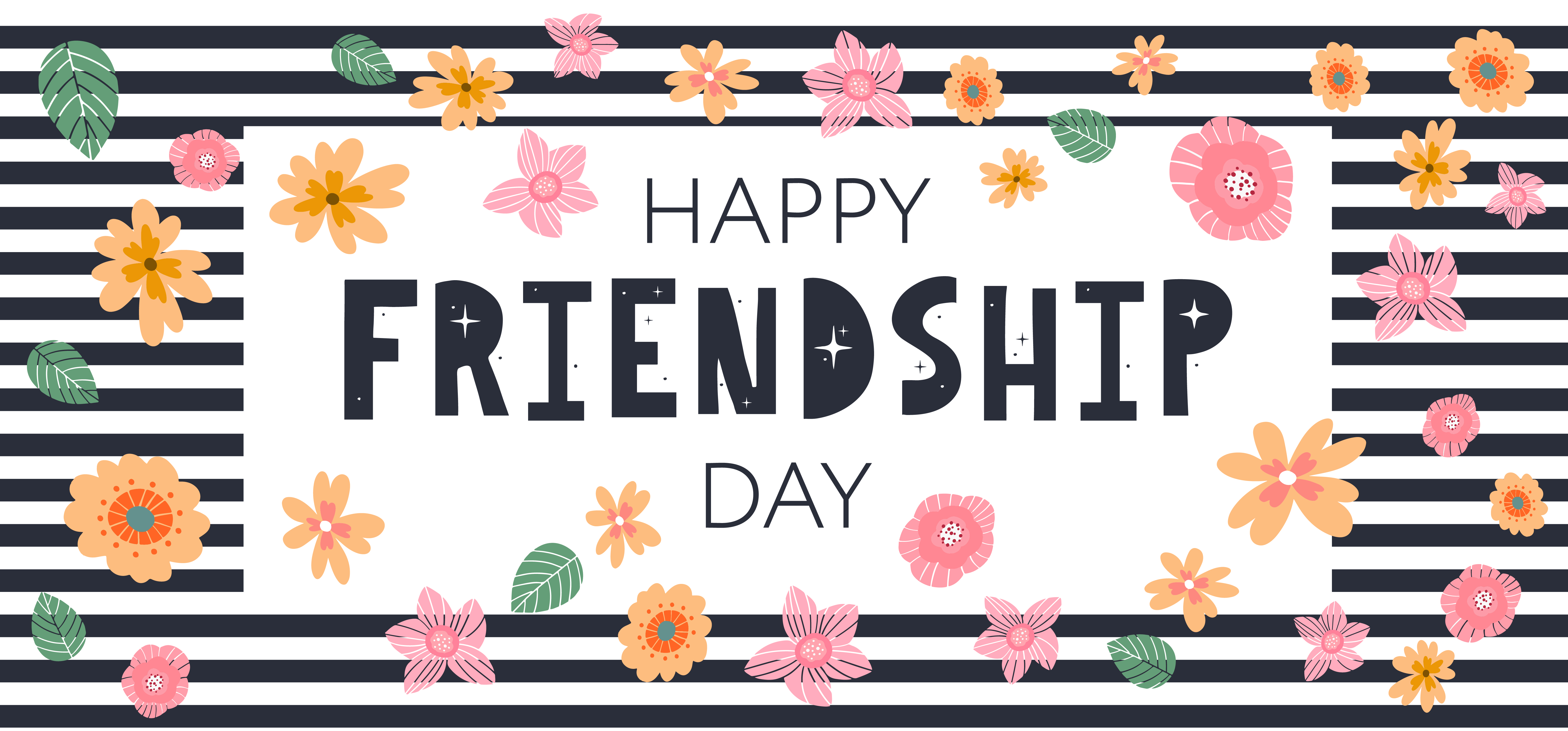 Friendship Day banner designs to customize online