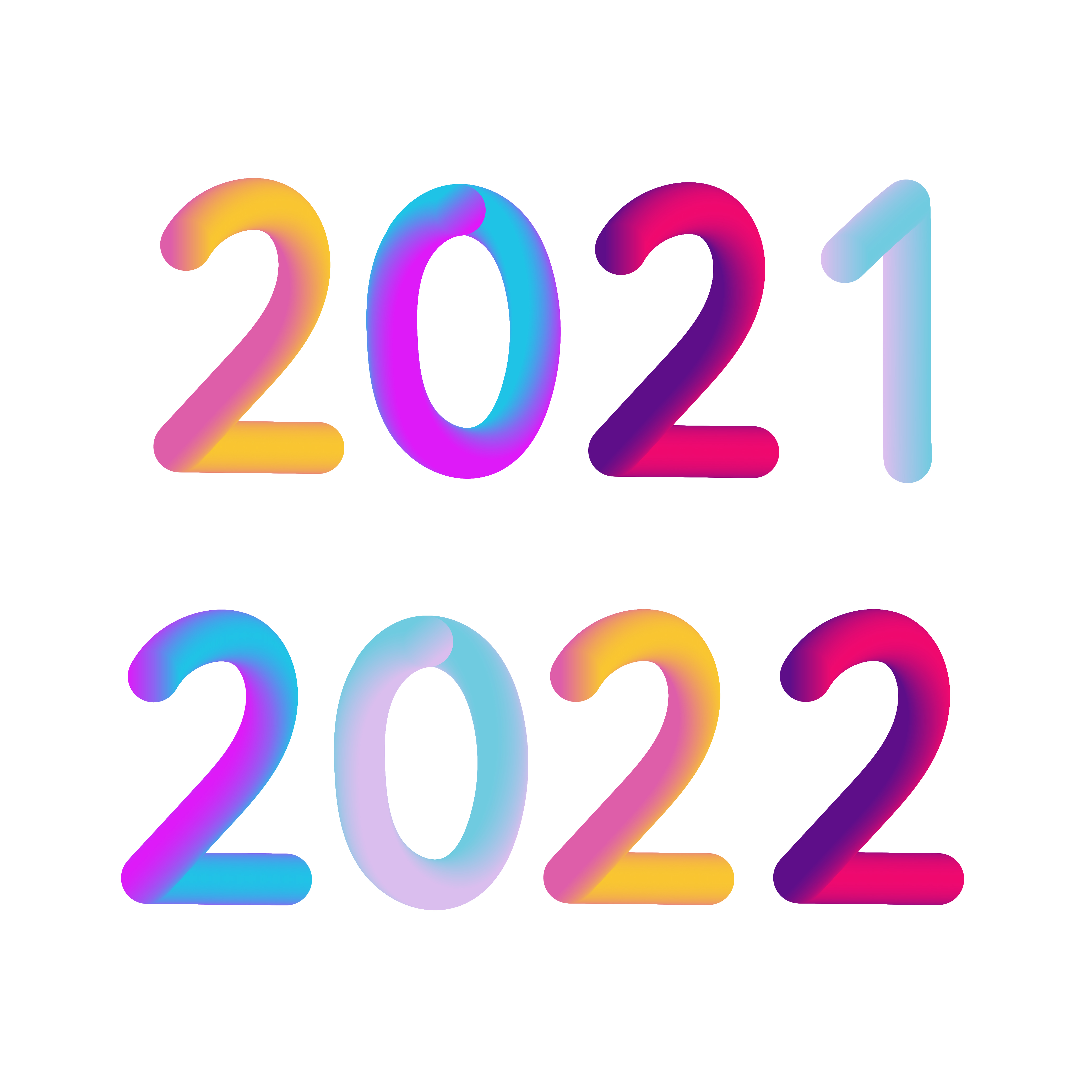 Happy New Year 2021 2022 Design 3D Modern Design For Calendar, Invitations, Greeting Cards, Holidays Flyers Or Prints. 3554813 Vector Art At Vecteezy