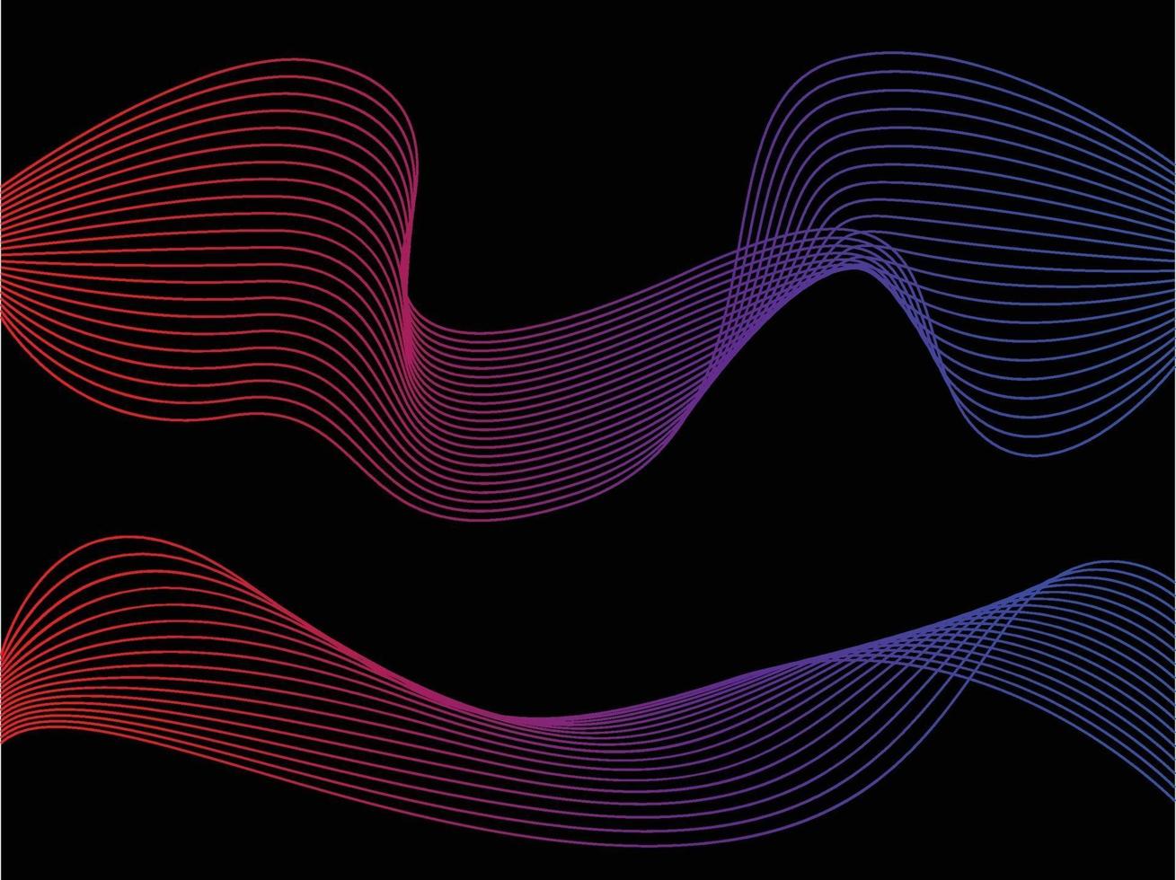 Fondo abstracto con fondo ondulado de onda vector