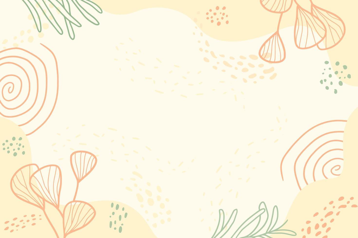 beautiful flowers background with memphis style vector