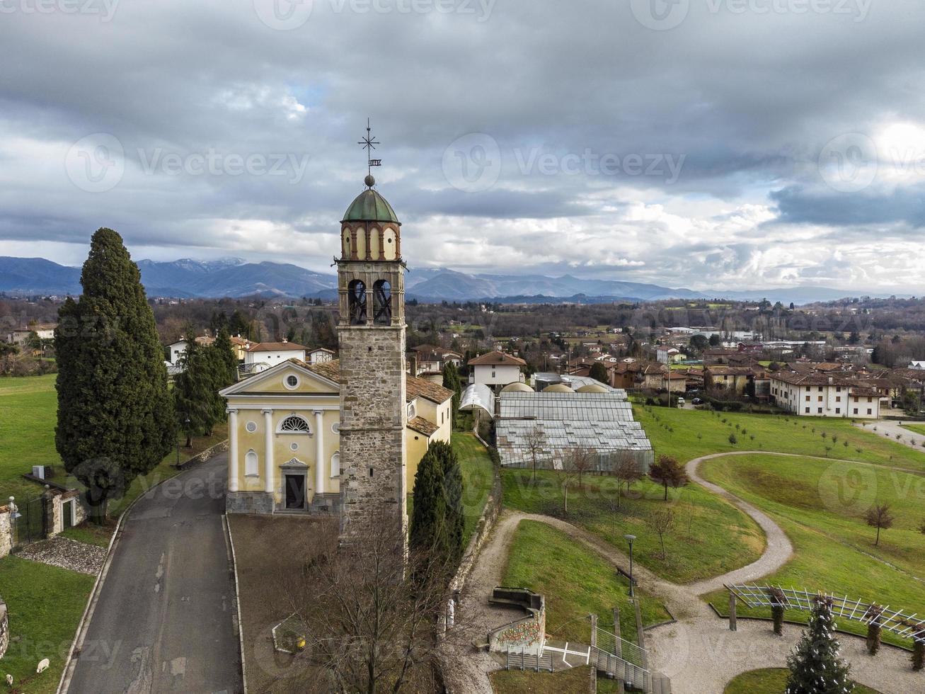 Symmetries and art seen from above. photo