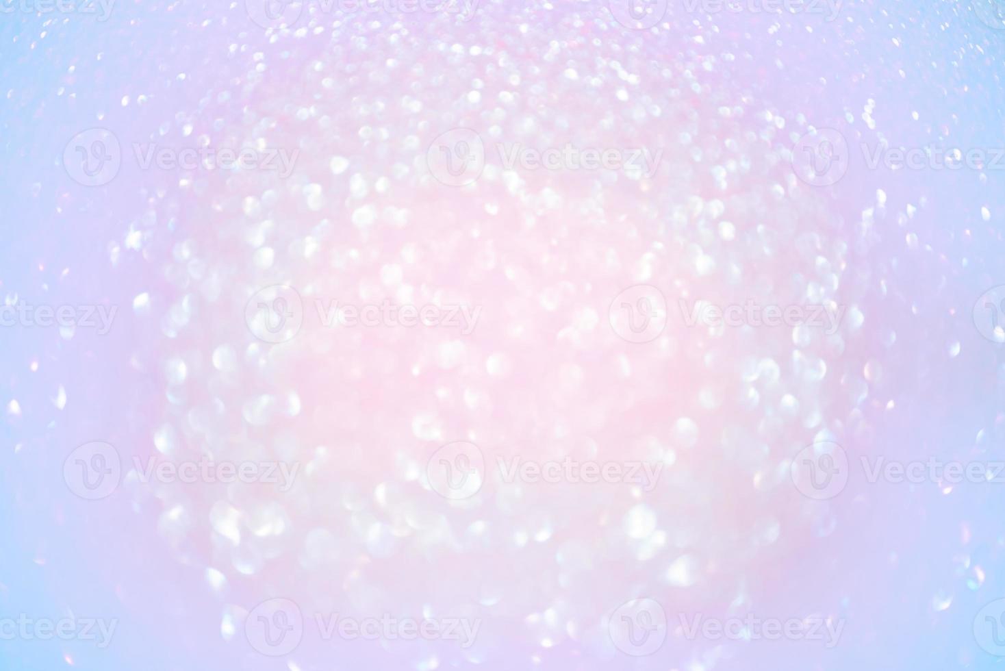 Defocus light pink and purple glitter photo