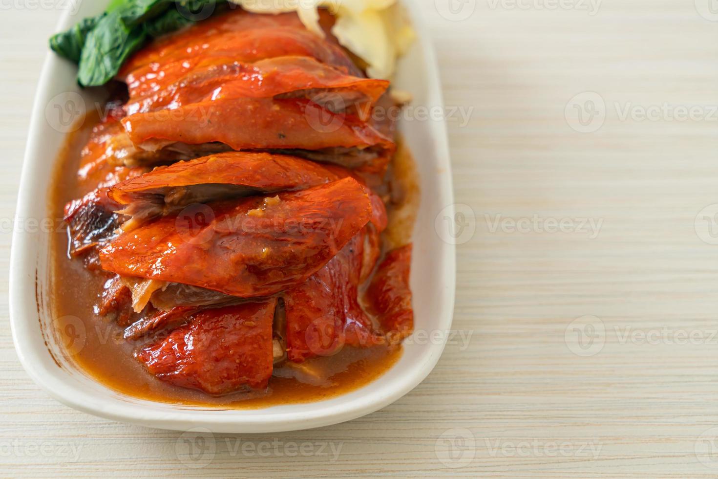 Peking duck or Roasted duck in Chinese style photo