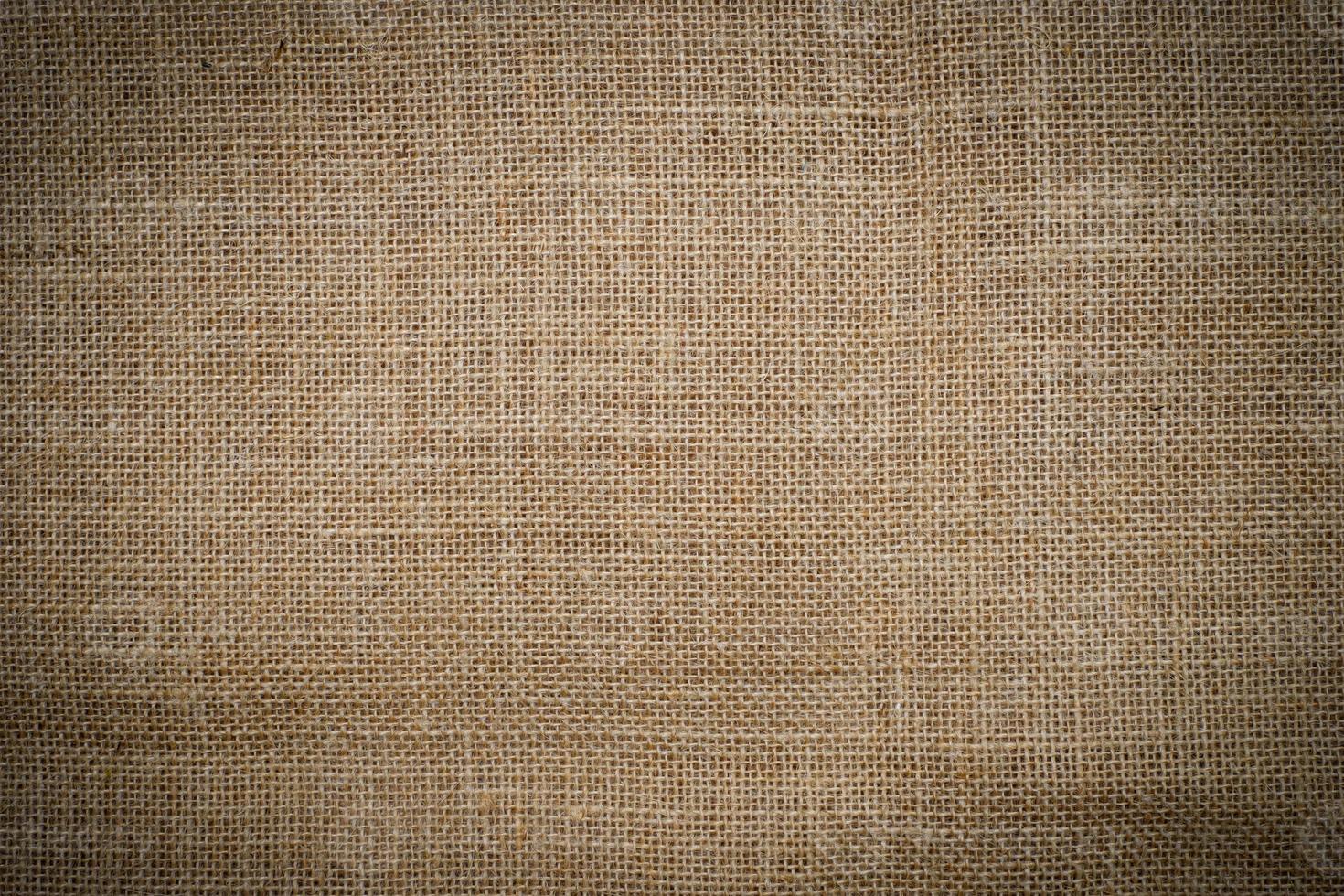 Closeup of brown burlap texture can use as background photo