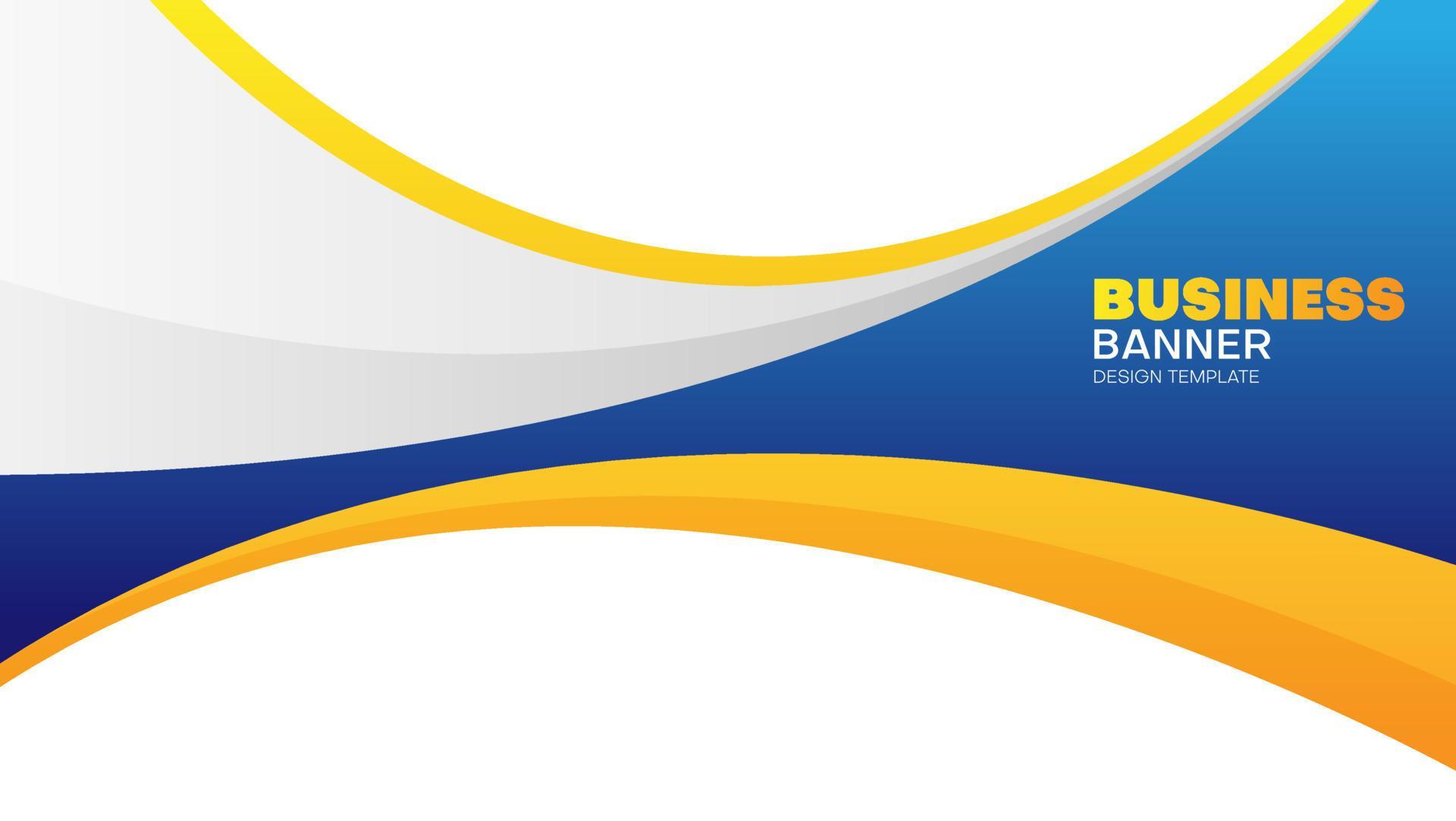 abstract blue and orange wave business background 3557255 Vector Art at Vecteezy