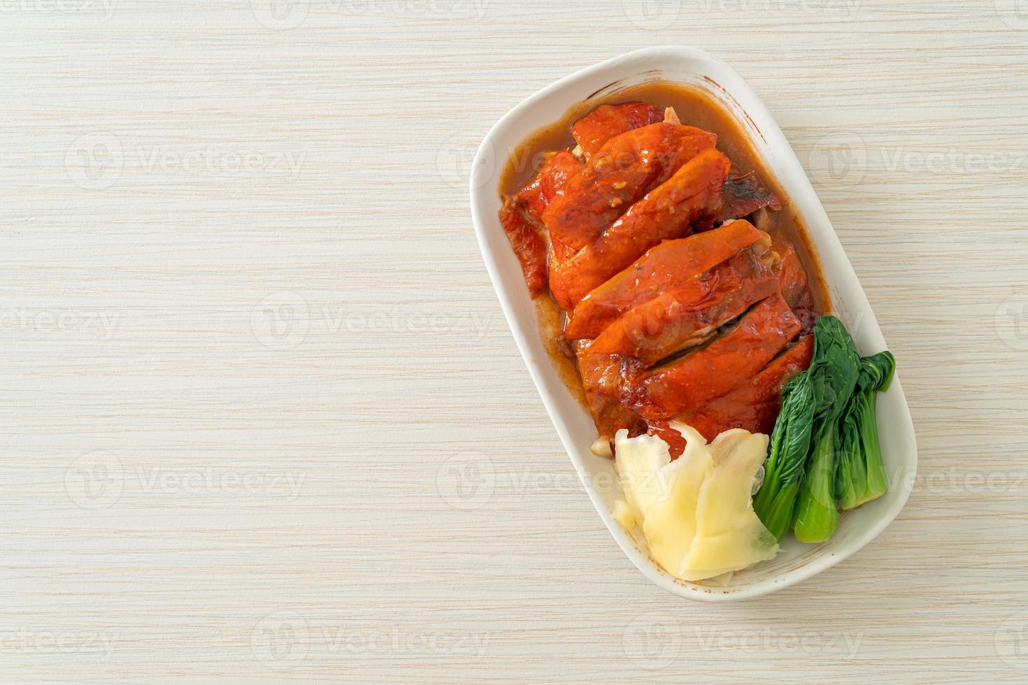 Peking duck or Roasted duck in Chinese style photo