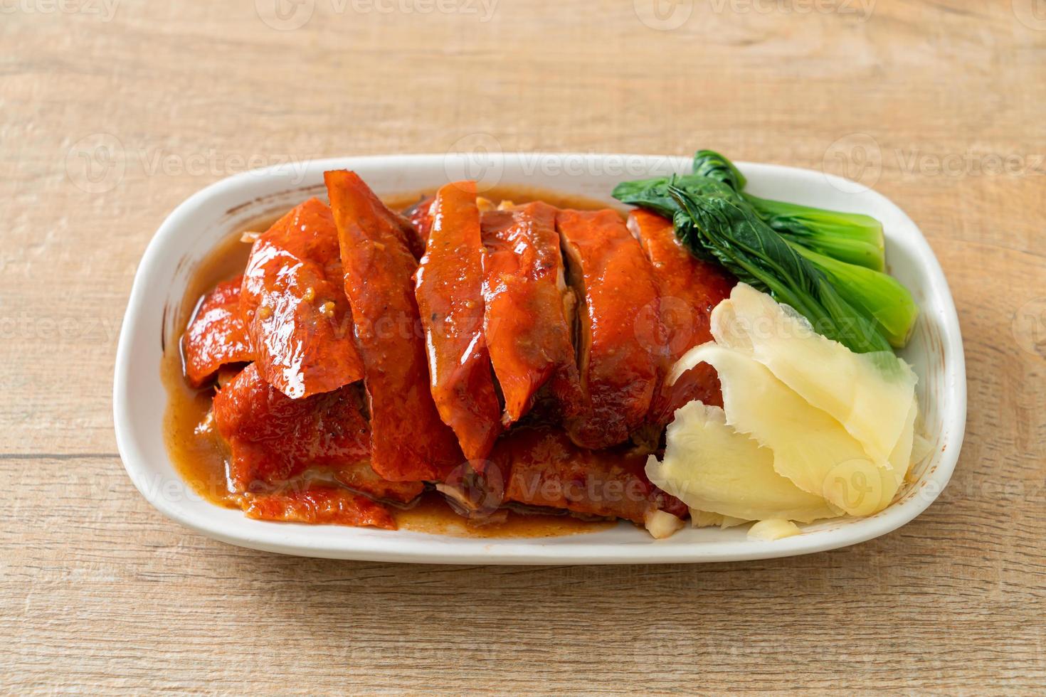 Peking duck or Roasted duck in Chinese style photo