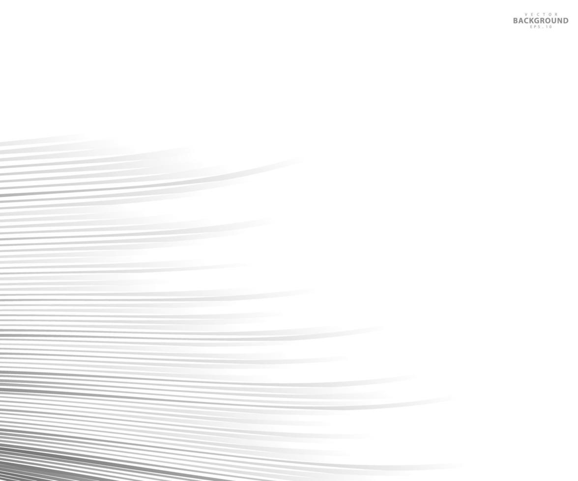 Abstract grey white waves and lines pattern for your ideas, template background texture. vector