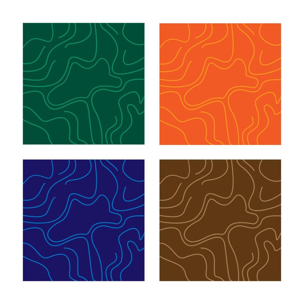 Elegant color strip background template vector