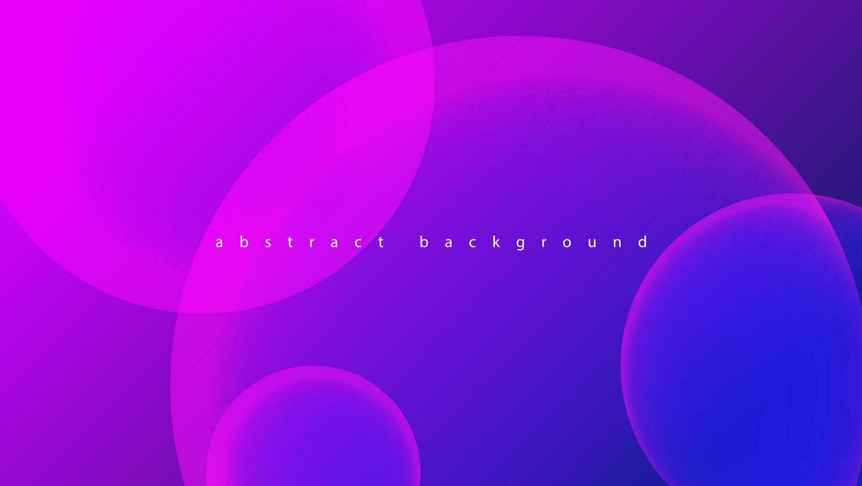 abstract gradient purple circular overlapping vector