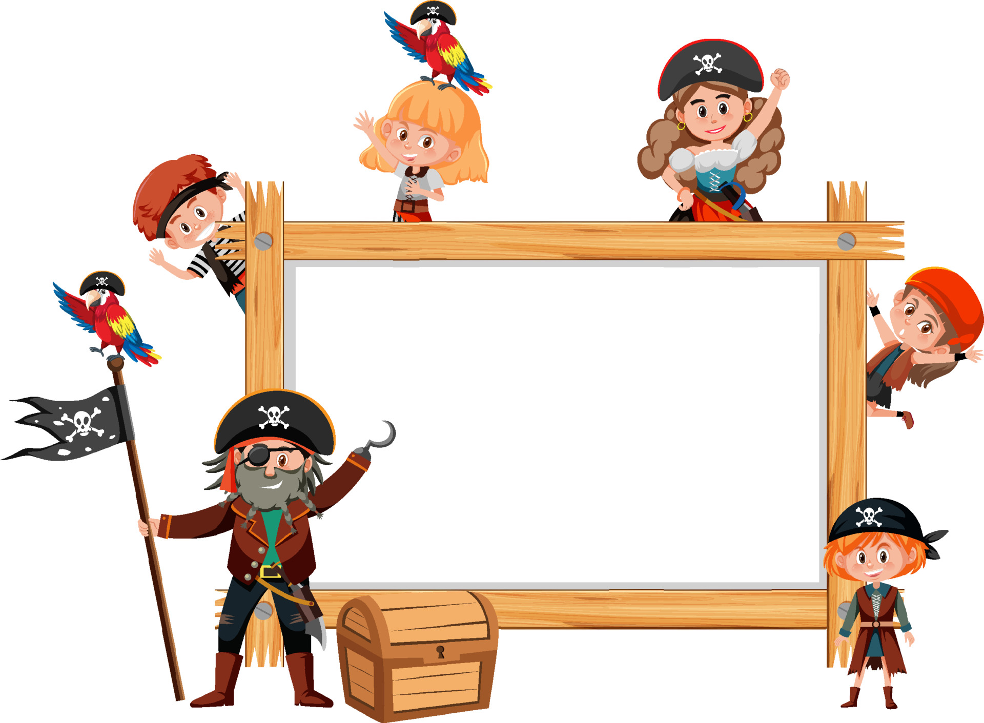 Pirate Clip Art Border