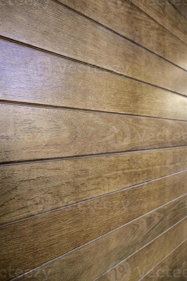 Wall with wooden boards photo