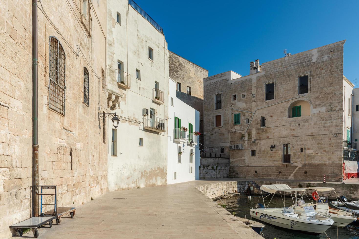 Monopoli, the port and the historic center photo