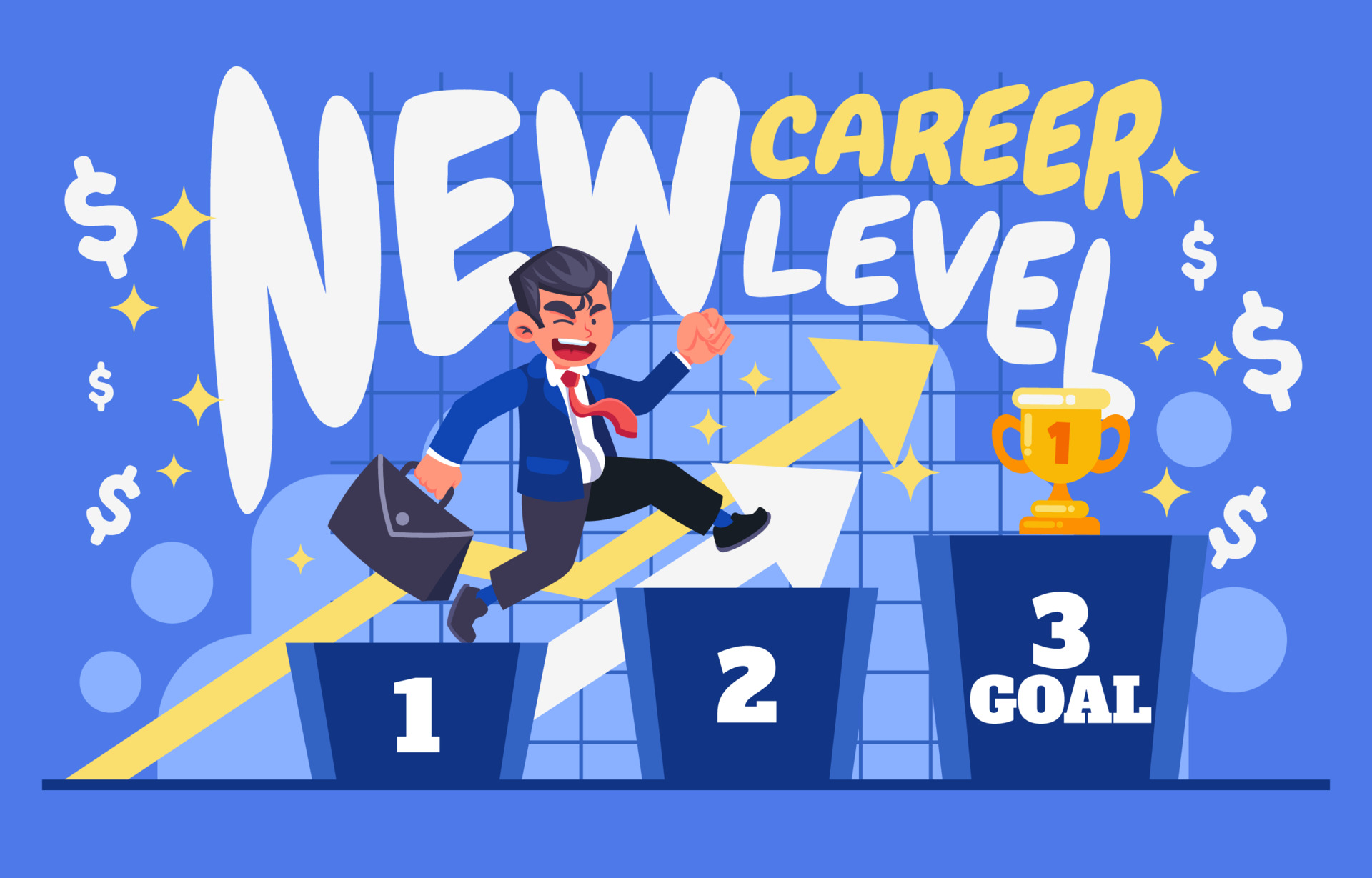 New Career Level Up 3561880 Vector Art At Vecteezy New Career Level Up 3561880 Vector Art At Vecteezy