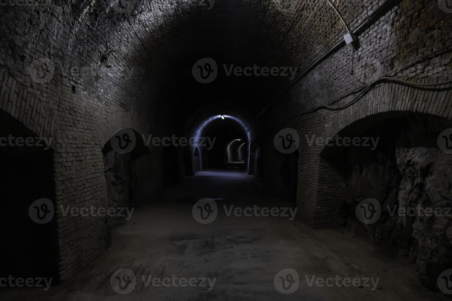 Old train tunnel photo