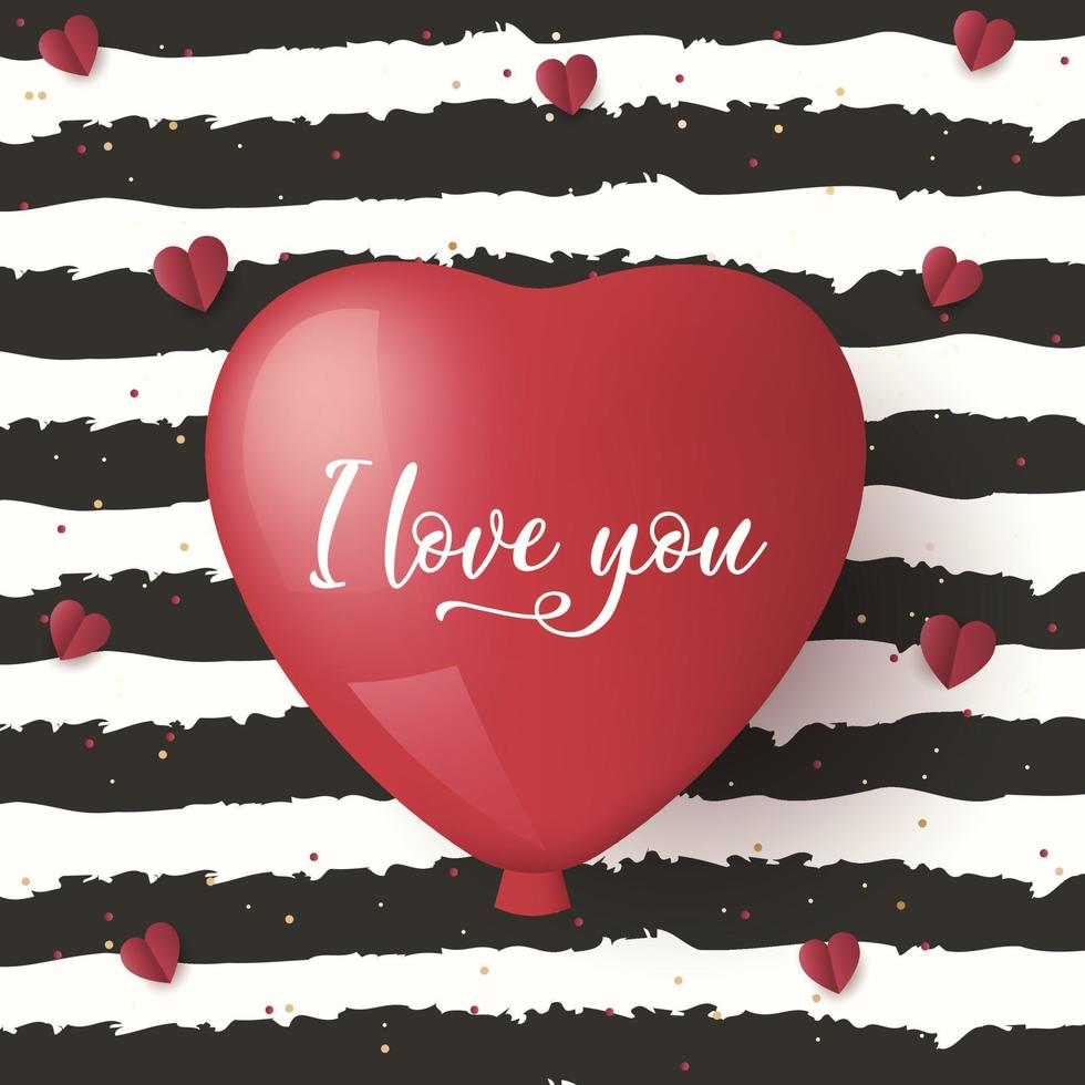 Happy Valentine's Day background vector