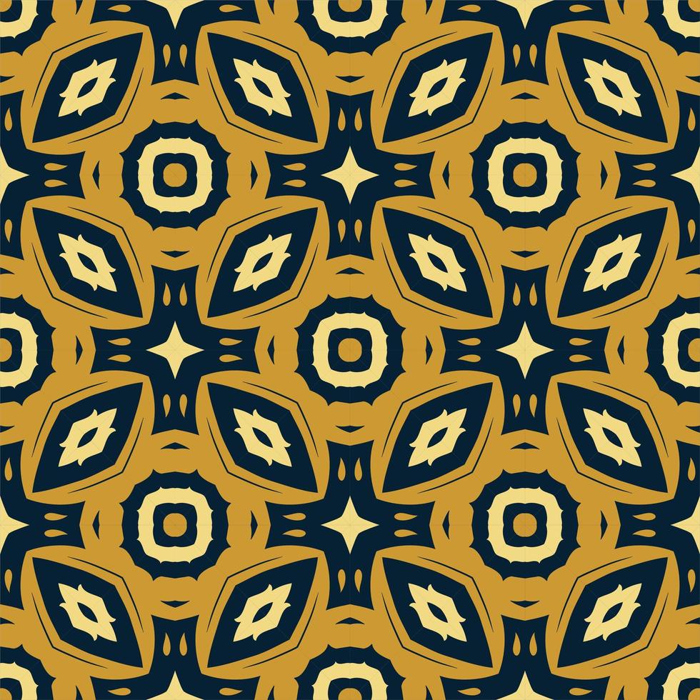 Three colors pattern ornament background. Ethnic seamless ready for print vector