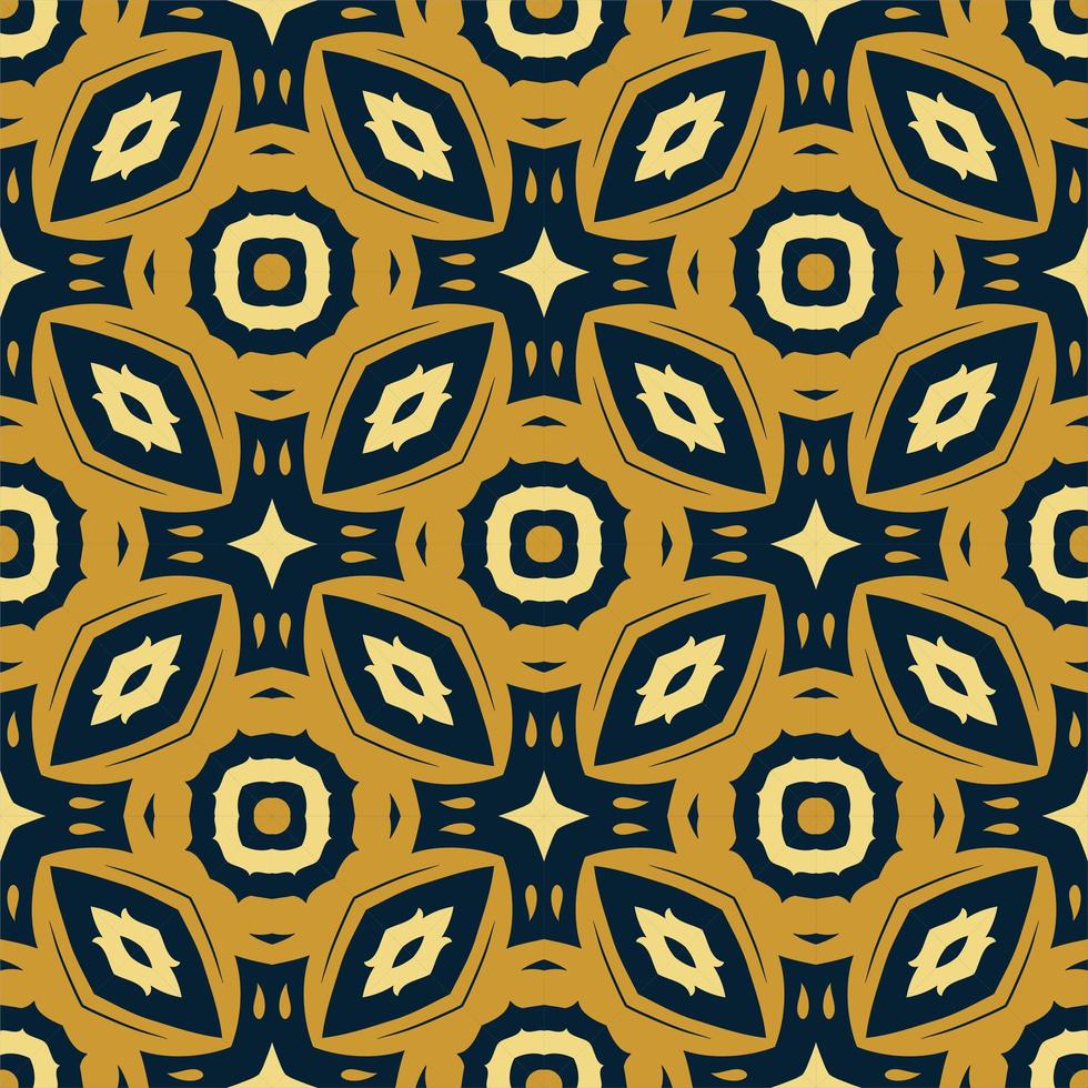 Three colors pattern ornament background. Ethnic seamless ready for print vector