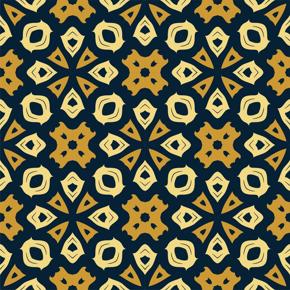 Three colors pattern ornament background. Ethnic seamless ready for print vector