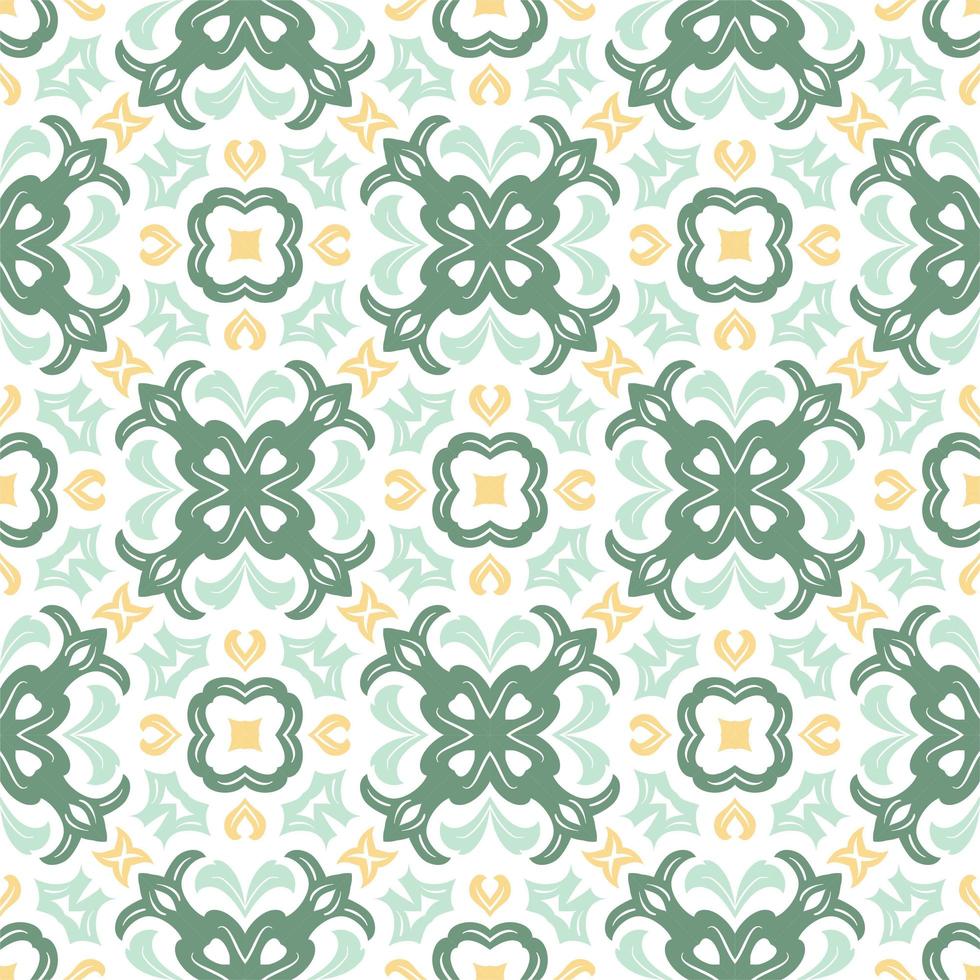 Ethnic seamless background. Songket pattern ornament with vintage style vector