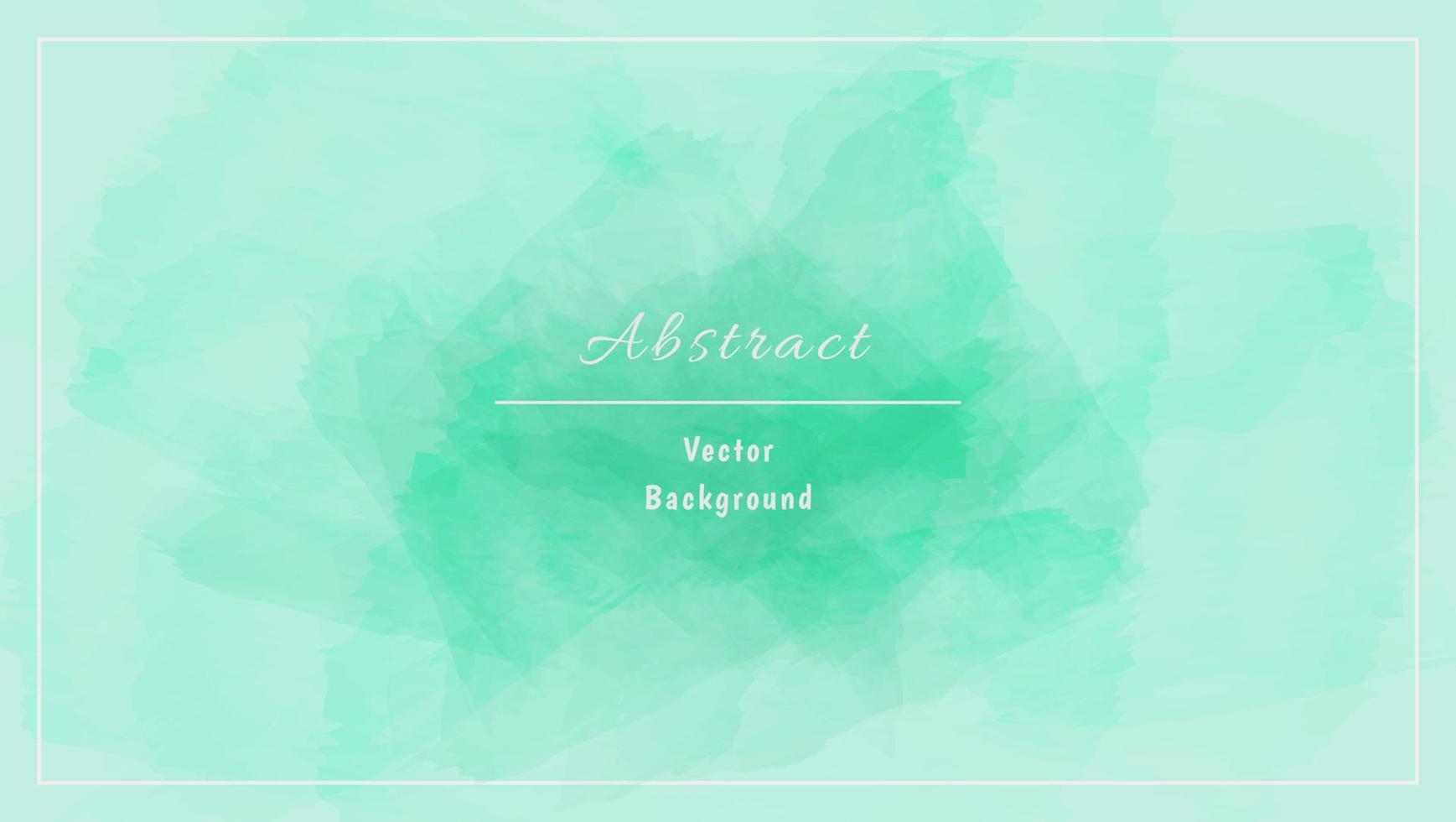 Modern Abstract Colorful Cyan Watercolor Textured Background vector