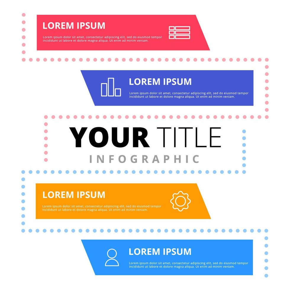 Creative Diagram Report Business Plan Concept Infographic Element Template vector