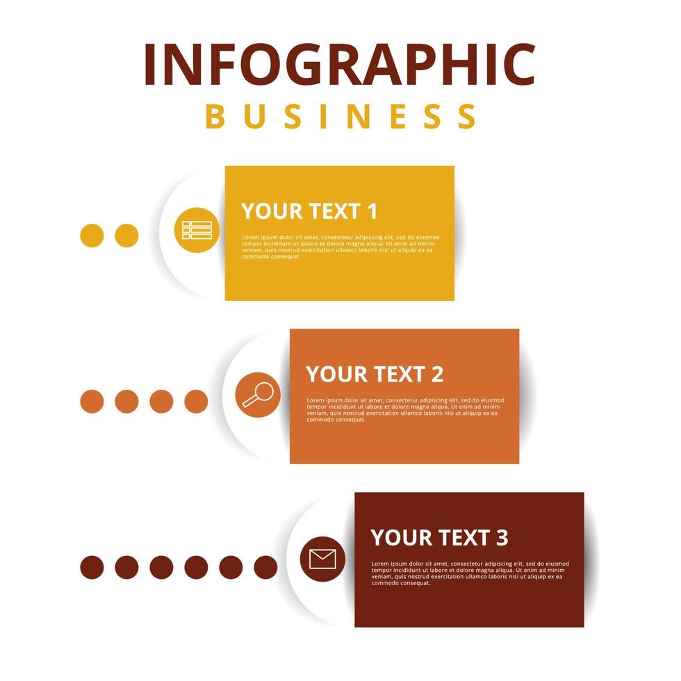 informe de diagrama creativo concepto de plan de negocios plantilla de elemento infográfico vector