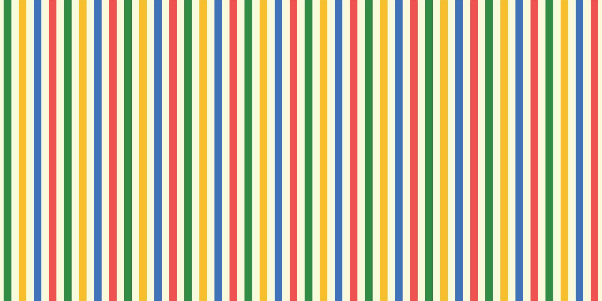 Rainbow geometric pattern stripes Seamless landscape background for kids vector