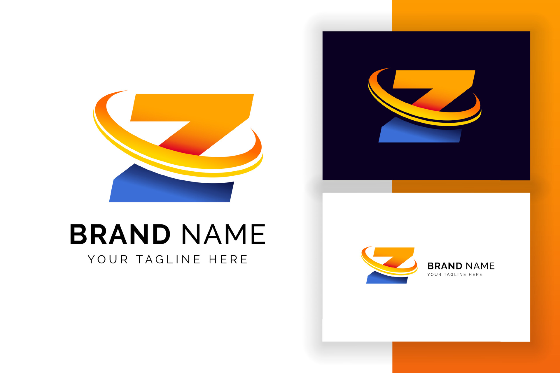 Digital letter Z Logo design template. Techno alphabet letter icon ...