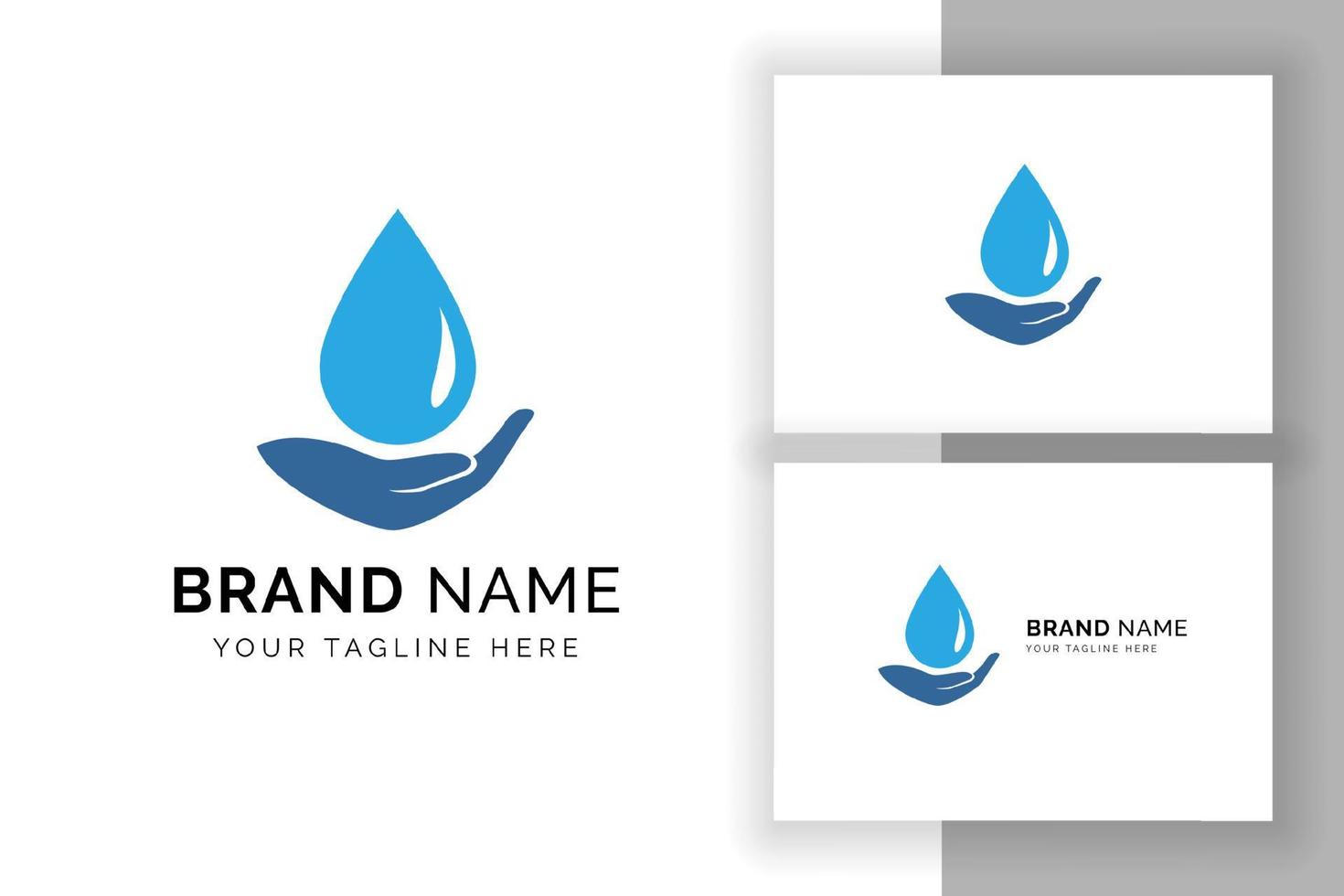 save water logo design template vector