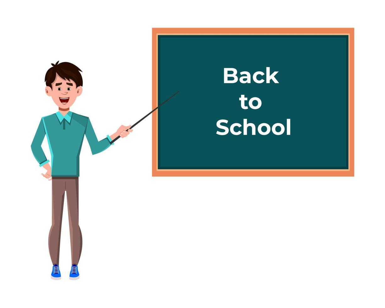 Back to school illustration vector