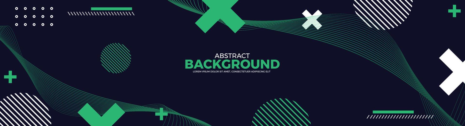 Abstract banner design web templates, horizontal header web banner. Modern abstract cover header background for website design, Social Media Cover advertising banner, flyer, invitation card vector