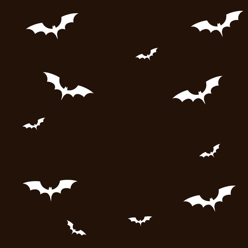 Happy Halloween banner or party invitation background with night clouds and pumpkins in paper cut style. Vector illustration. Full moon in the sky, spiders web and flying bats. Place for text