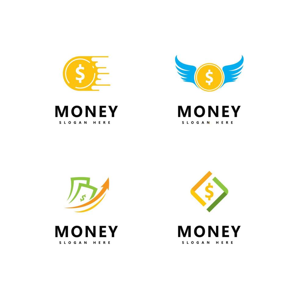 Money icons vector illustration . abstract dollar currency  illustration and icon vector