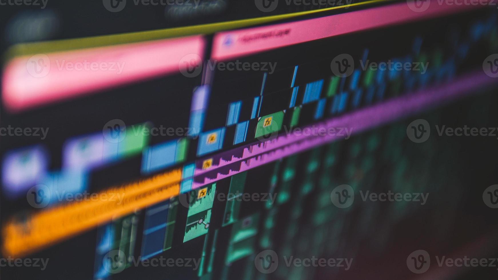 Video Editing Timeline photo