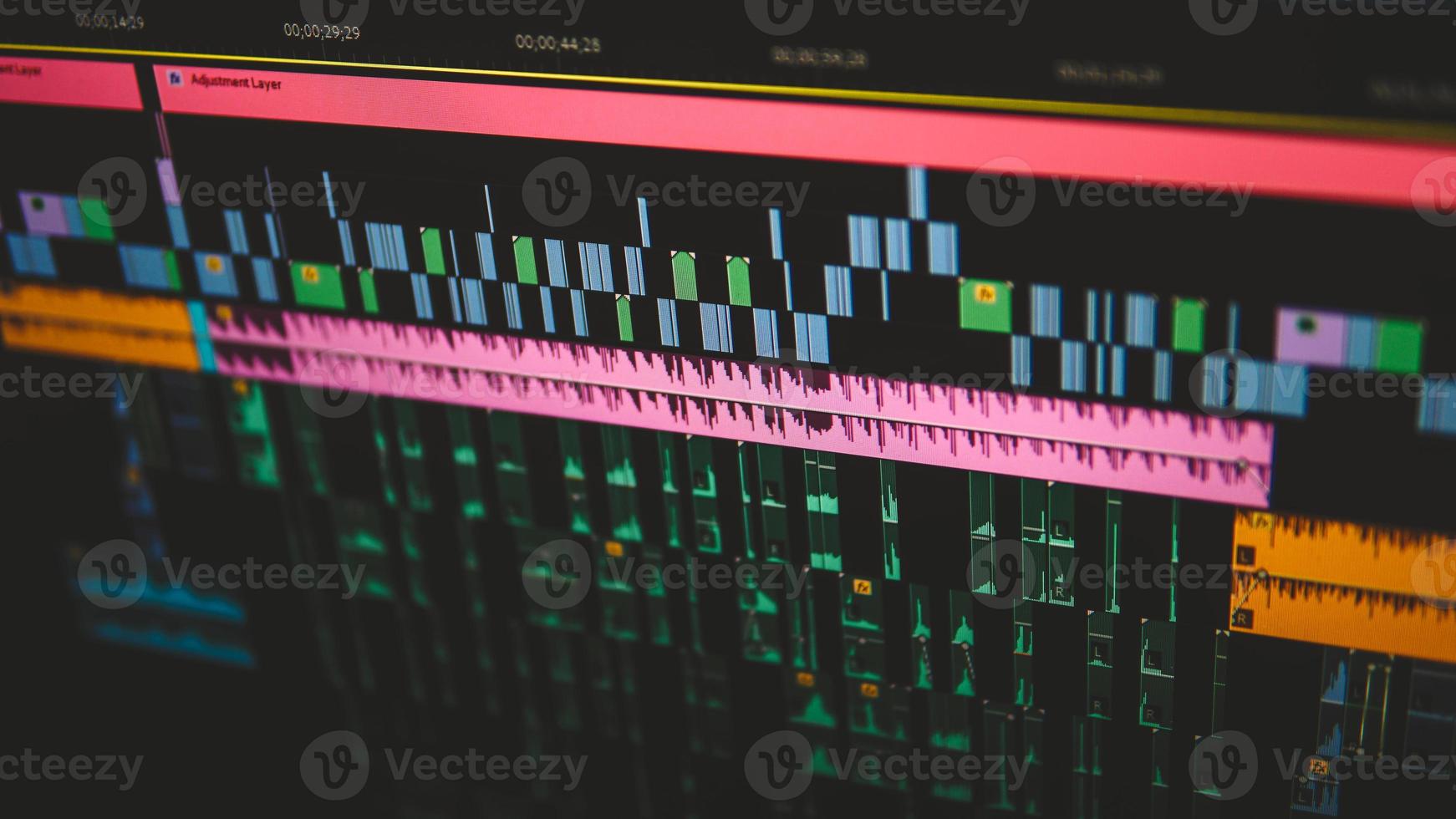 Video Editing Timeline photo