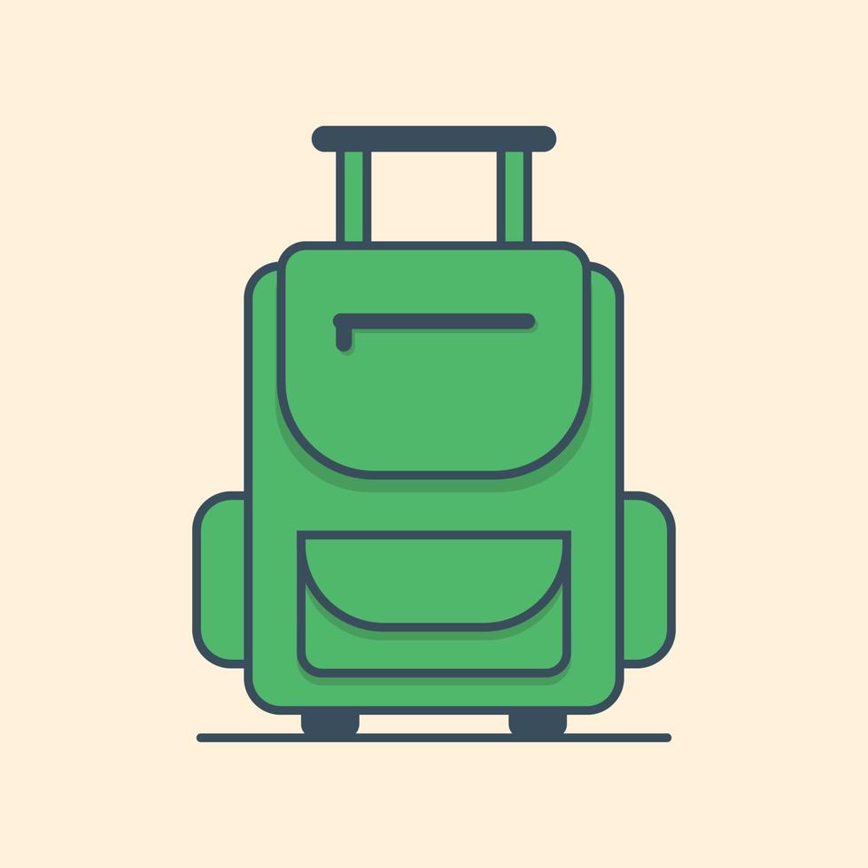 Travel bag vector illustration