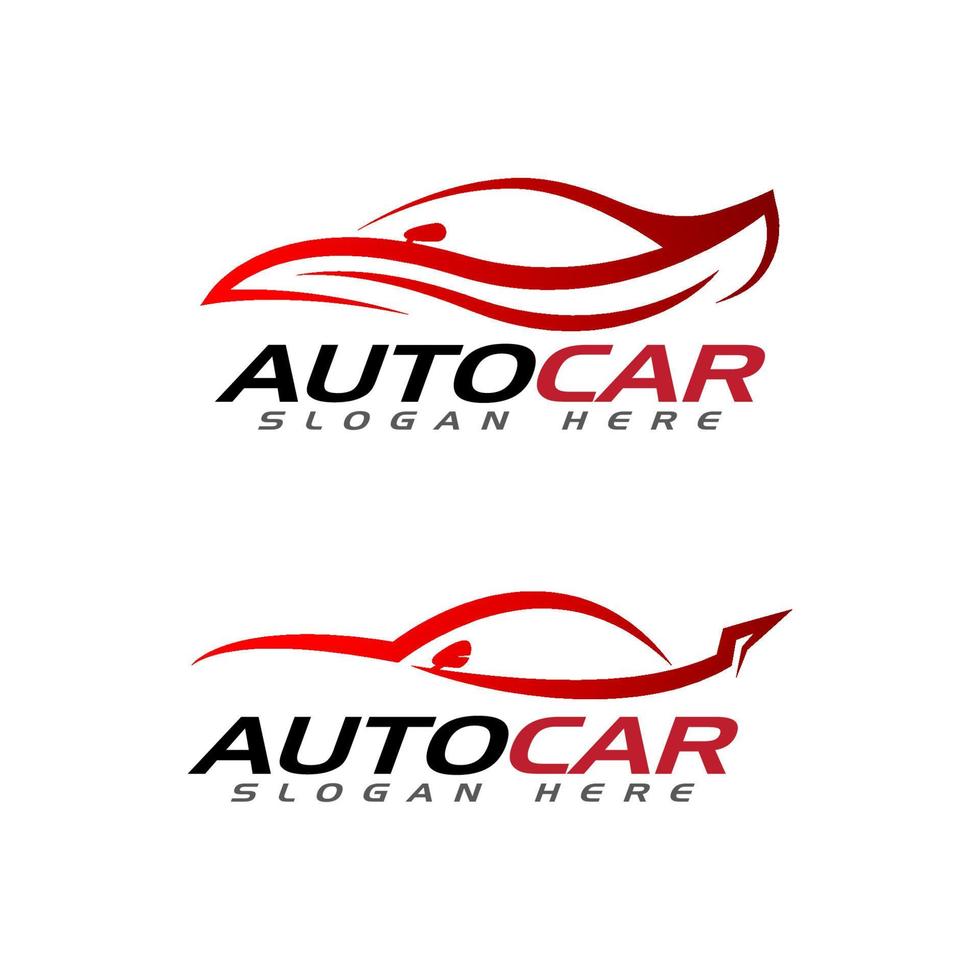 vector de plantilla de logotipo de auto auto